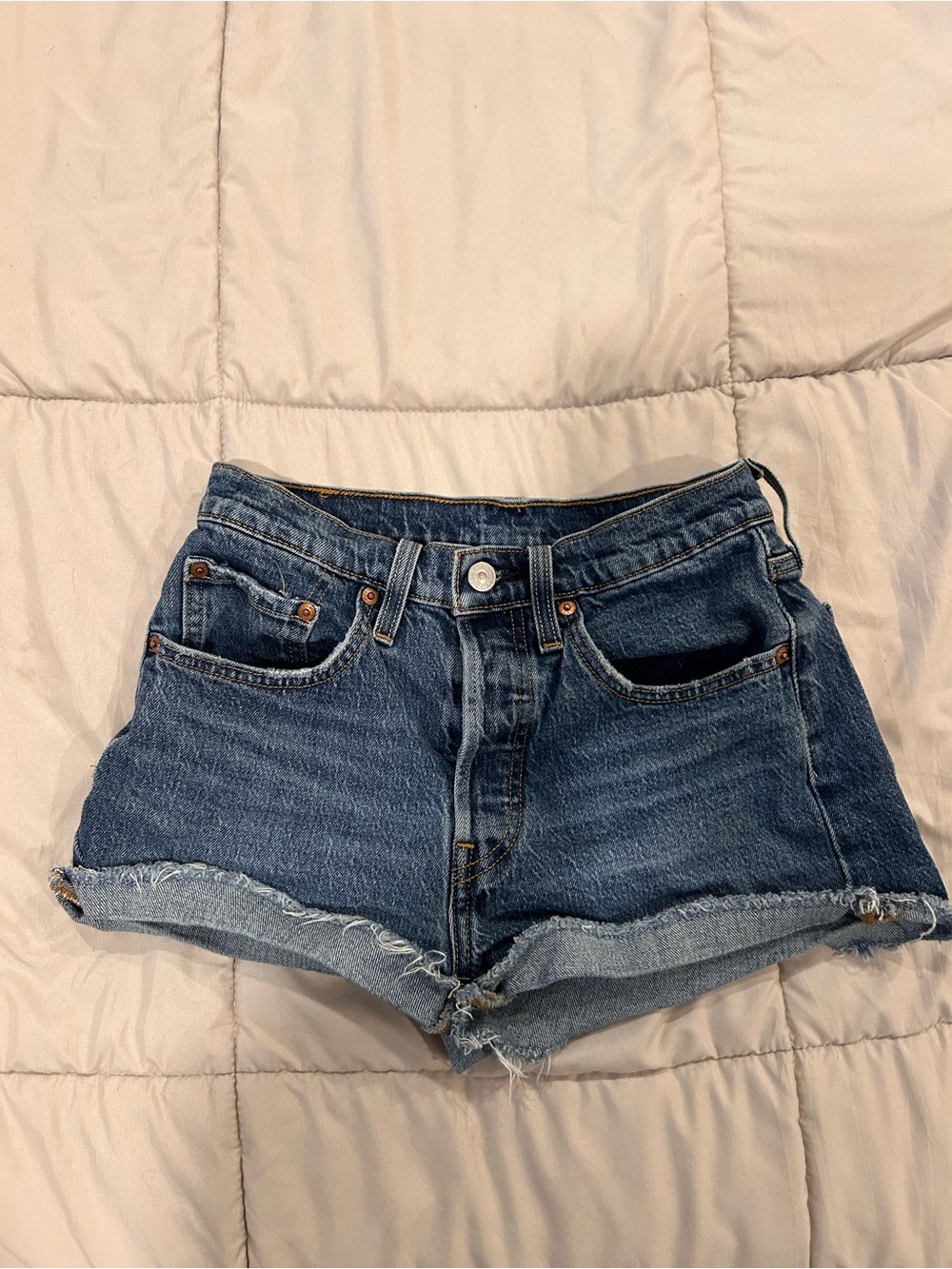 Women’s Levi’s 501 denim shorts